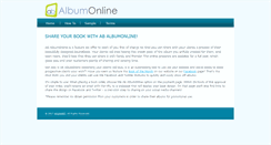 Desktop Screenshot of albumonline.asukabook.com